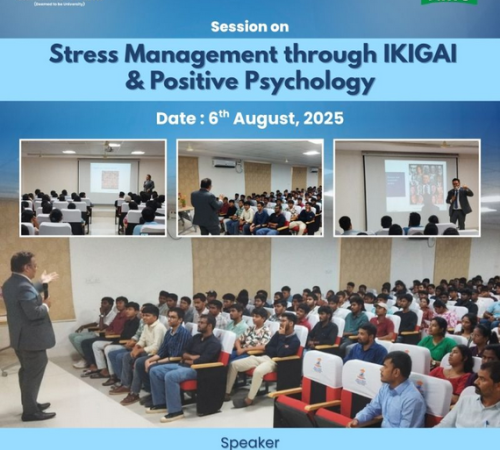 Stress Management through IKIGAI & Positive Psychology on 6th August 2025